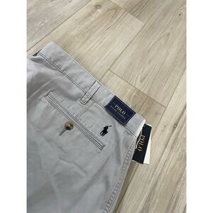 POLO Ralph Lauren Mens 44B Grey Twill Classic Fit Chino Short